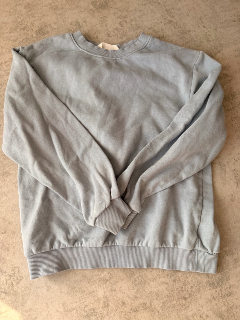 Light Blue Kids Crewneck Sweater